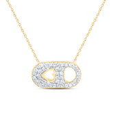1/5CTW-DIA CN FASHION  NECKLACE